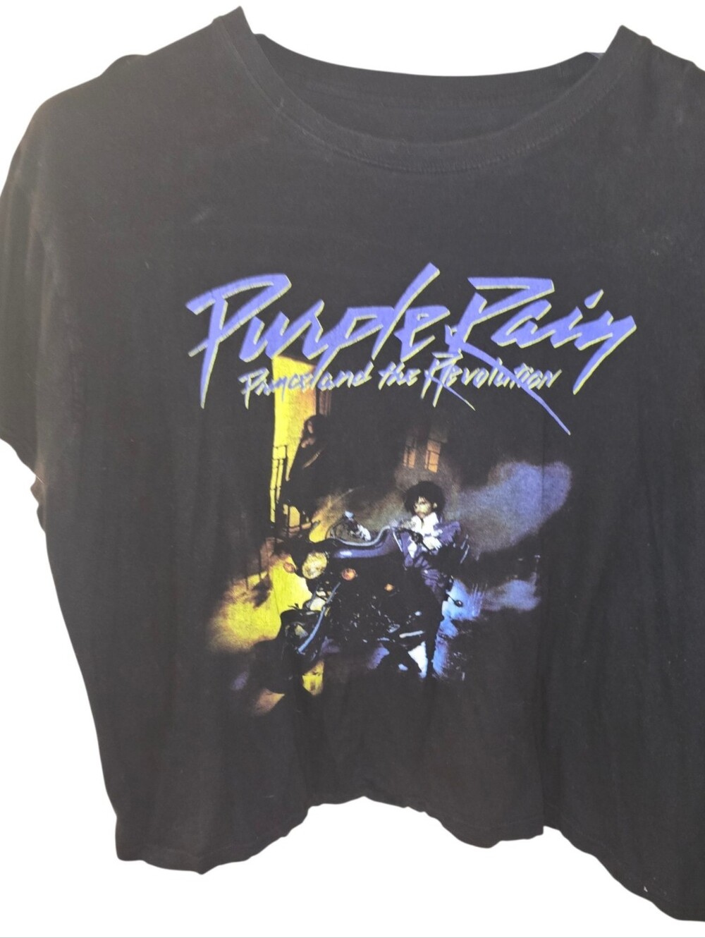 Prince Purple Rain Sz. 2xl Black Tshirt